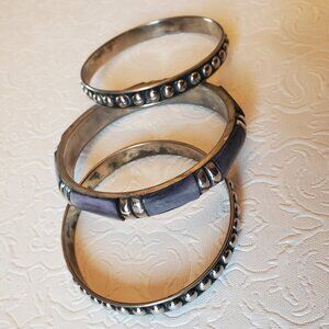 3 Bangle Bracelets (3 for $15)